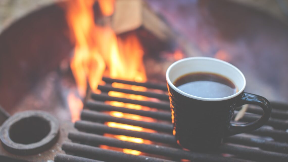 Kaffe på campingturen